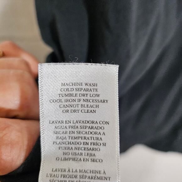 Rails Edie Tie T-shirt Dress In Vintage Black - Picture 8 of 9